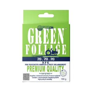 GREEN FOLIAGE NPK 20-20-20 (100 گرم)